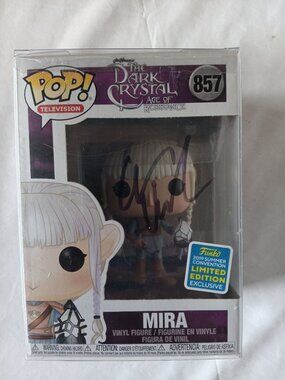 Alicia Vikander signed Funko Pop! The Dark Crystal - Mira #857 w/COA